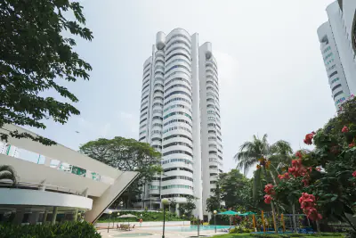 Condo tower at Teresa Ville in Tiong Bahru