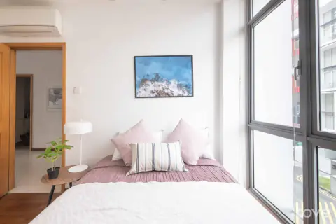 Standard room with a queen bed at The Alcove in Geylang