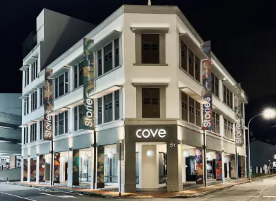 STORIES Joo Chiat hotel building at night