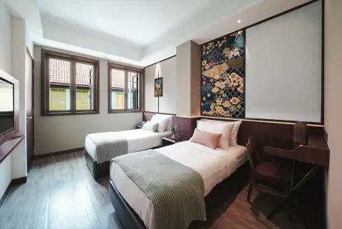 Family suite with interconnecting rooms at STORIES Joo Chiat, a hotel by Cove